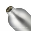 China aluminum bottle with screw cap Manufactory